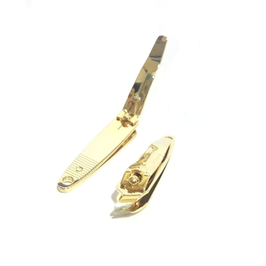 777 Gunting Kuku Miring Original Korea ( Sedang ) Gold CT118G