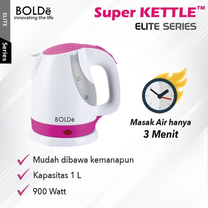 BOLDe Teko Listrik Super Kettle Elite Series