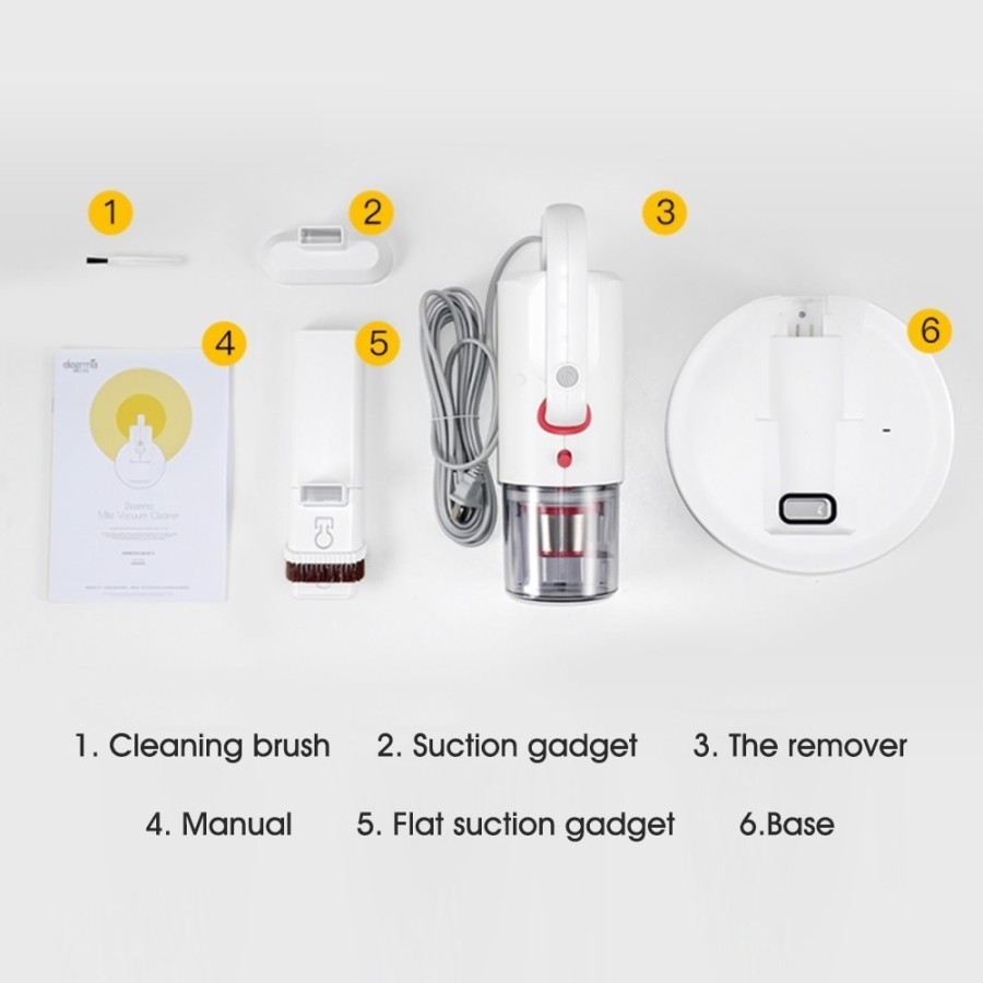 DEERMA UV Mites Hand-held Vacuum Cleaner Home CM1300