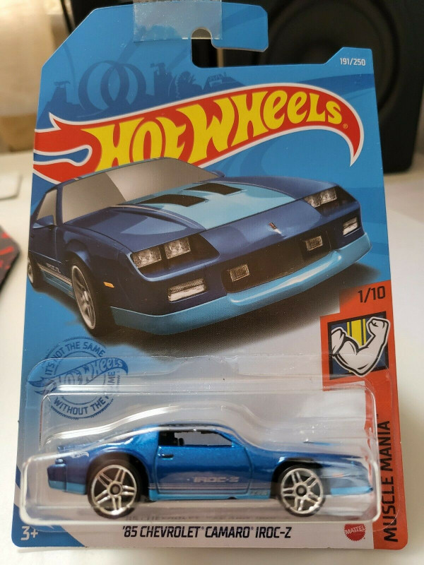 Hot Wheels 2021 '85 Chevrolet Camaro IROC-Z 191/250 HW Muscle Mania *1/10 GTC16