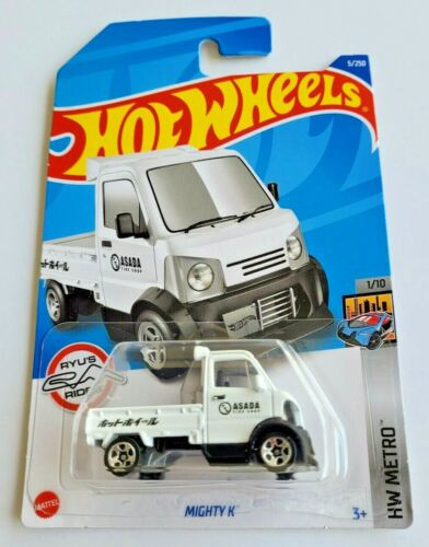 Hot Wheels Mighty K White #5 5/250 2022 HW Metro 1/10