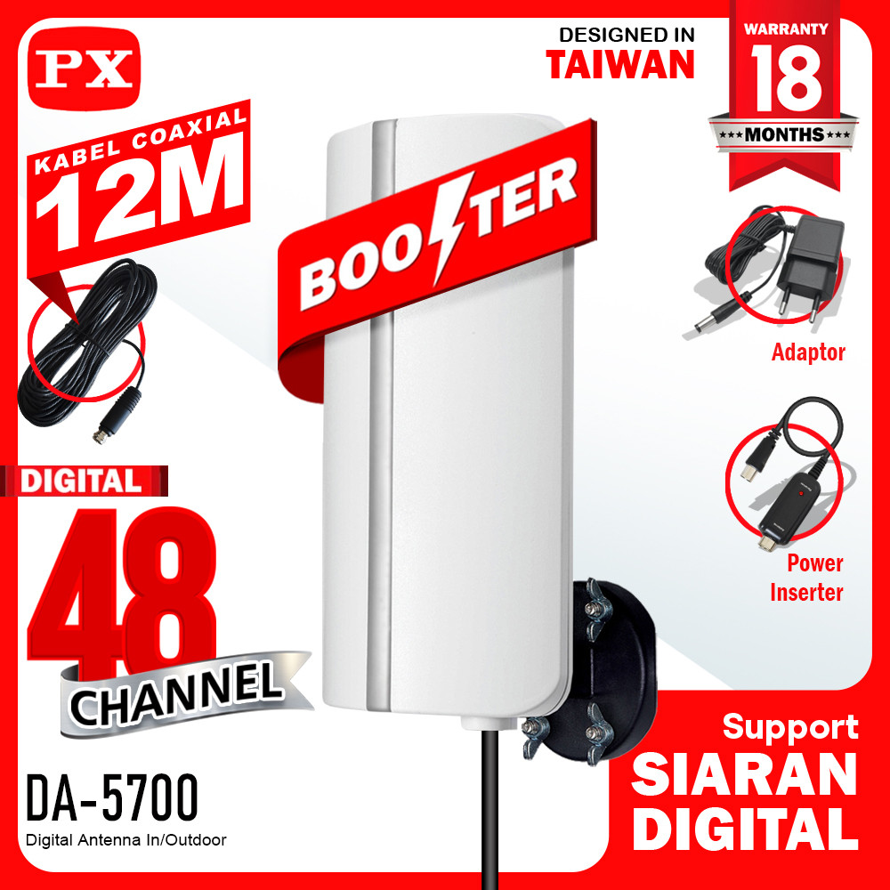 PX Antena Digital TV Indoor / Outdoor DA5700