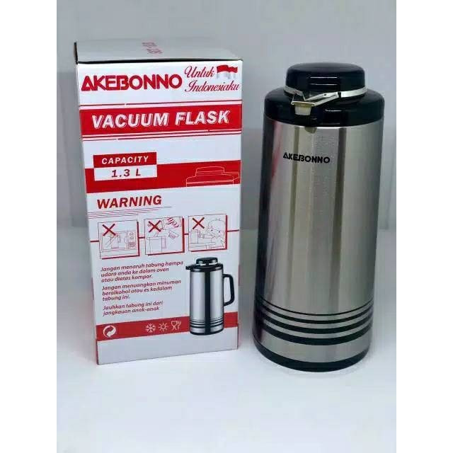 AKEBONNO Thermos Stainless Gagang Vacuum Flask 1.3 Liter STB13S