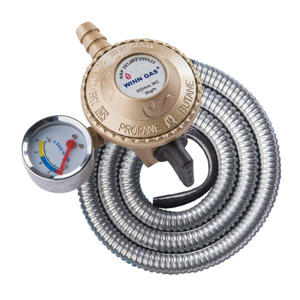 WINN GAS Selang Gas + Regulator Meter 1.8 M PSFRW68M