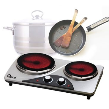 OXONE OX655D – Double Ceramic Stove