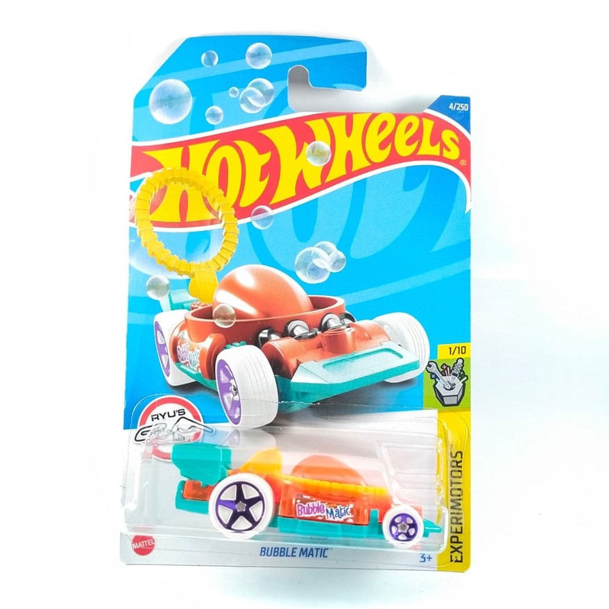 Hot Wheels EXPERIMOTORS 1/10 Bubble Matic 4/250