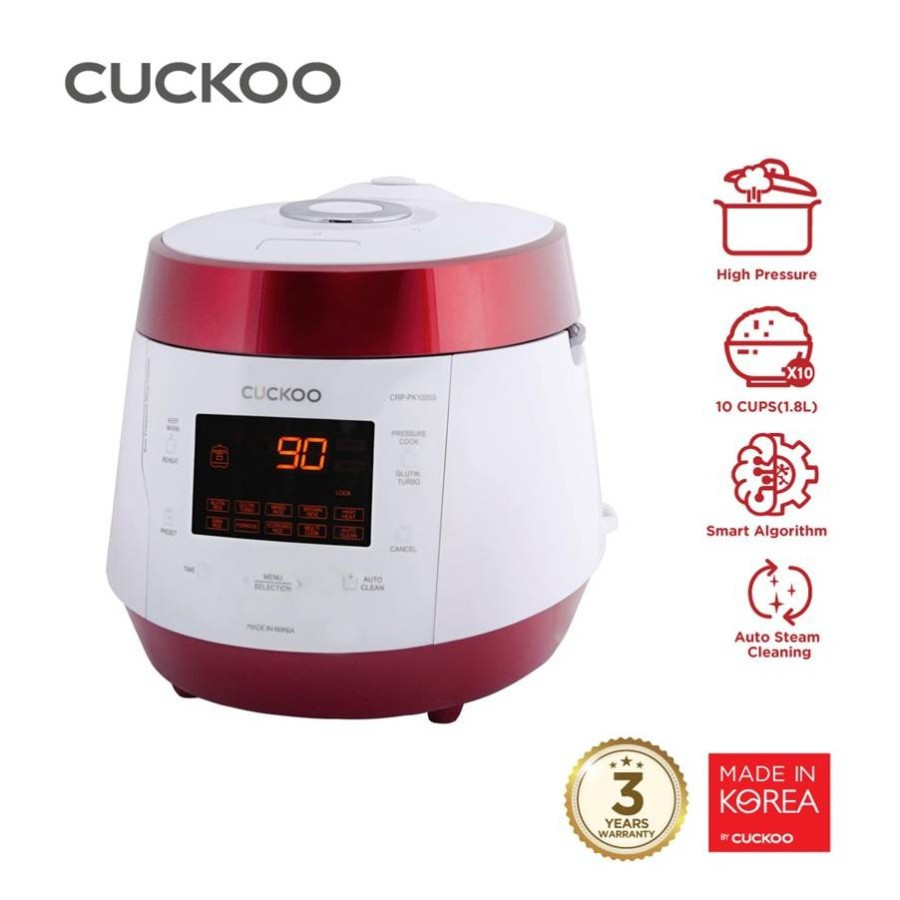 CUCKOO - All in One PRESSURE Cooker CRP-PK1000S Made In KOREA