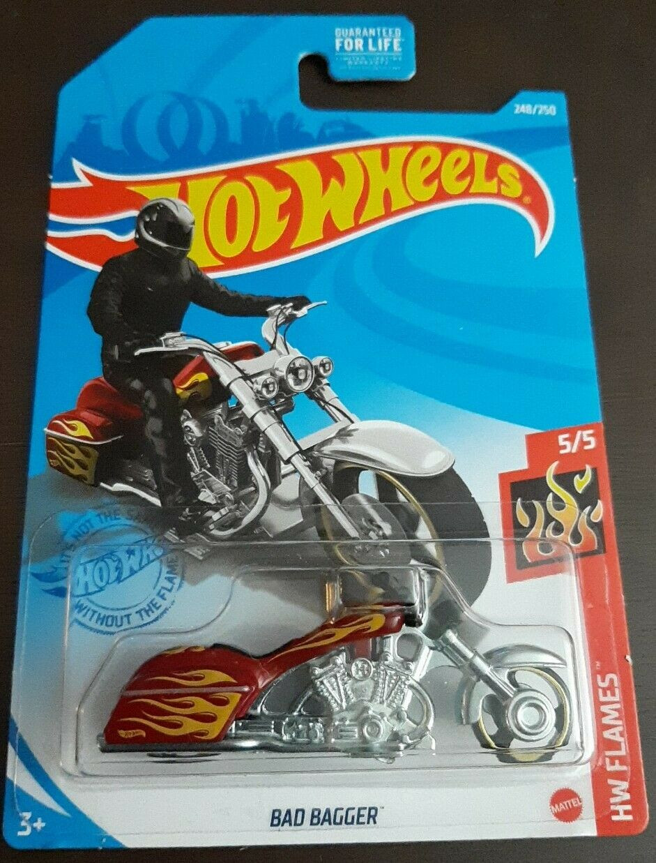 Hot Wheels HW FLAMES 5/5 BAD BAGGER 248/250