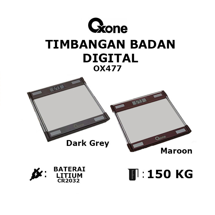 OXONE Timbangan Badan Digital OX477