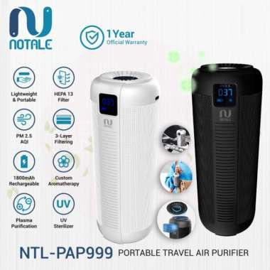 NOTALE-Portable Air Purifier Car Travel UVC HEPA13 Plasma Aromatherapy