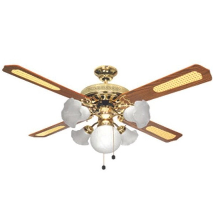 Maspion - Ceilling Fan Kipas Plafon 52inc 4 Blade 5 Lampu MCF52305PB